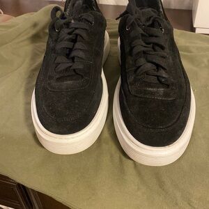 Black suede Goodman sneakers